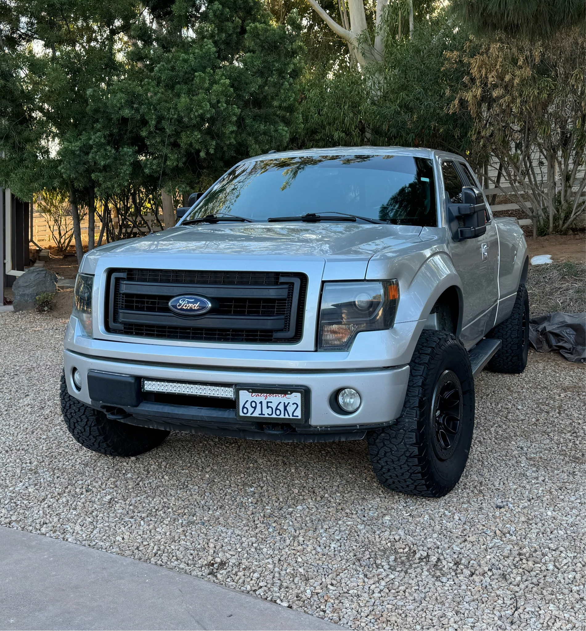 09-14 Ford F150 4" Bulge Off Road Fiberglass Fenders